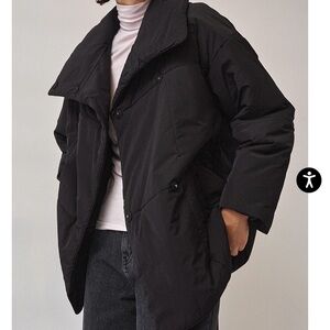 Mijeong Park Luxury Black Padded Puffer Jacket